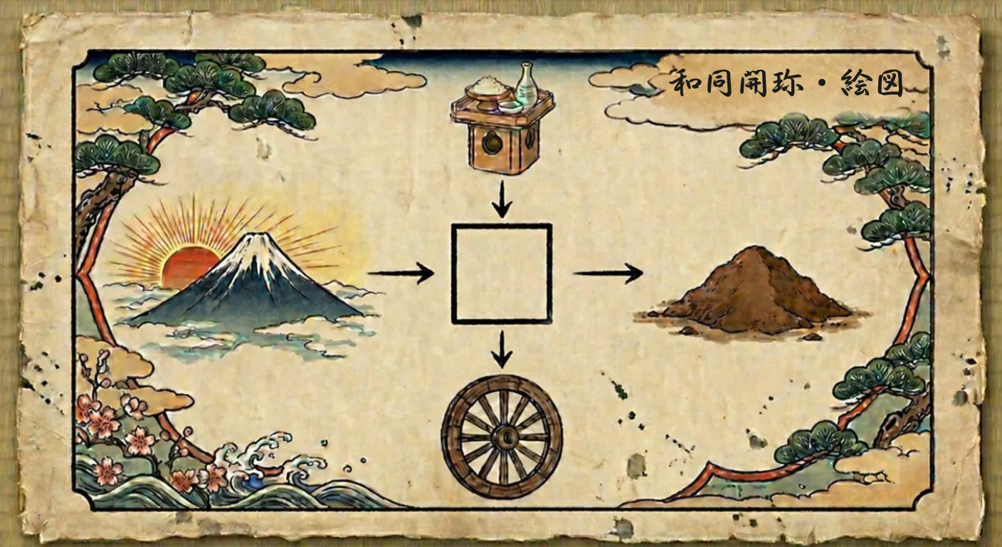 和同開珎・絵図